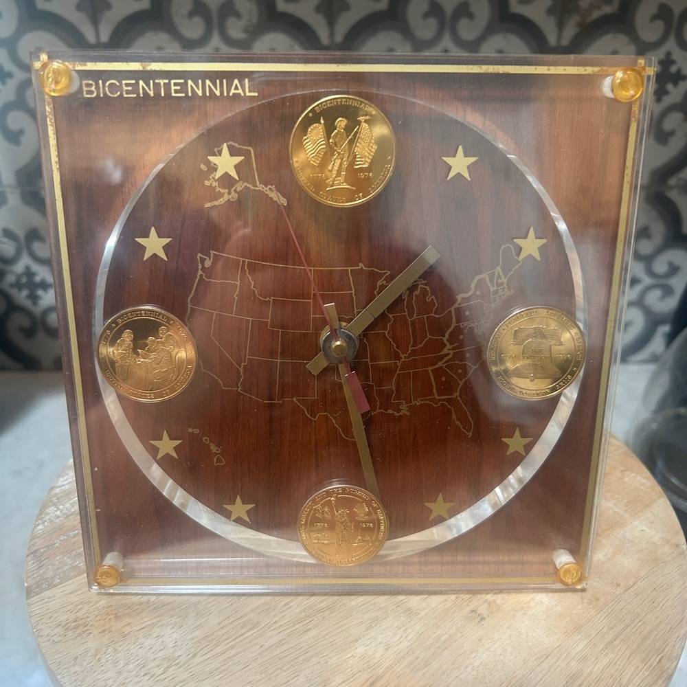 RARE-Limited Edition 1976 Marion Kay Clock, Model 76 M.K.Summers “Bicentennial”